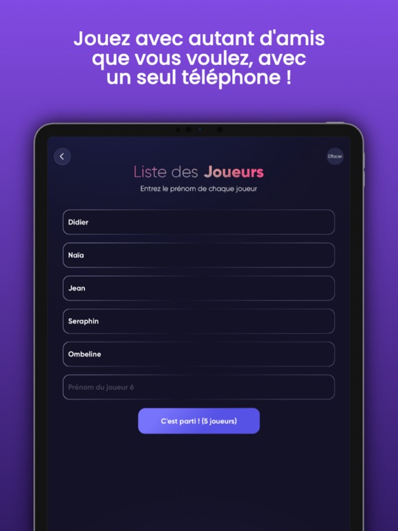Screenshot #5 pour Sombre soirée - Jeux de soirée
