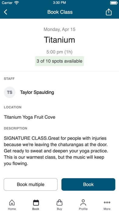 Titanium Yoga Screenshot