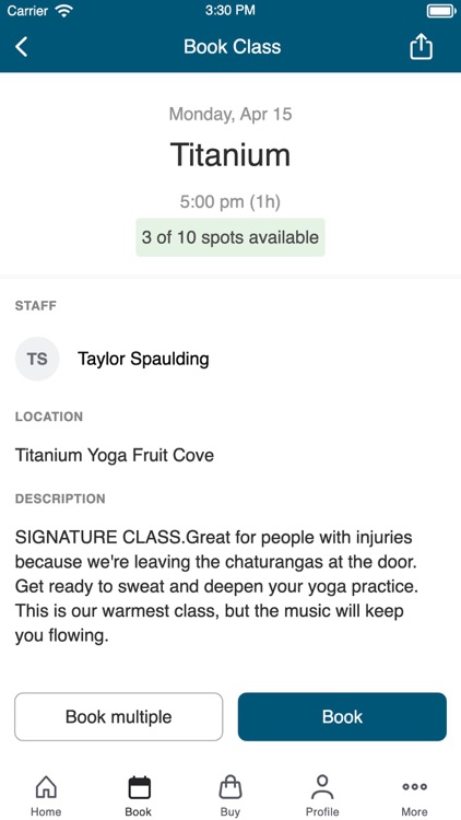 Titanium Yoga