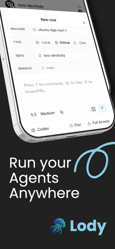 Lody - Run Code Agent Anywhere screenshot 1 of 9