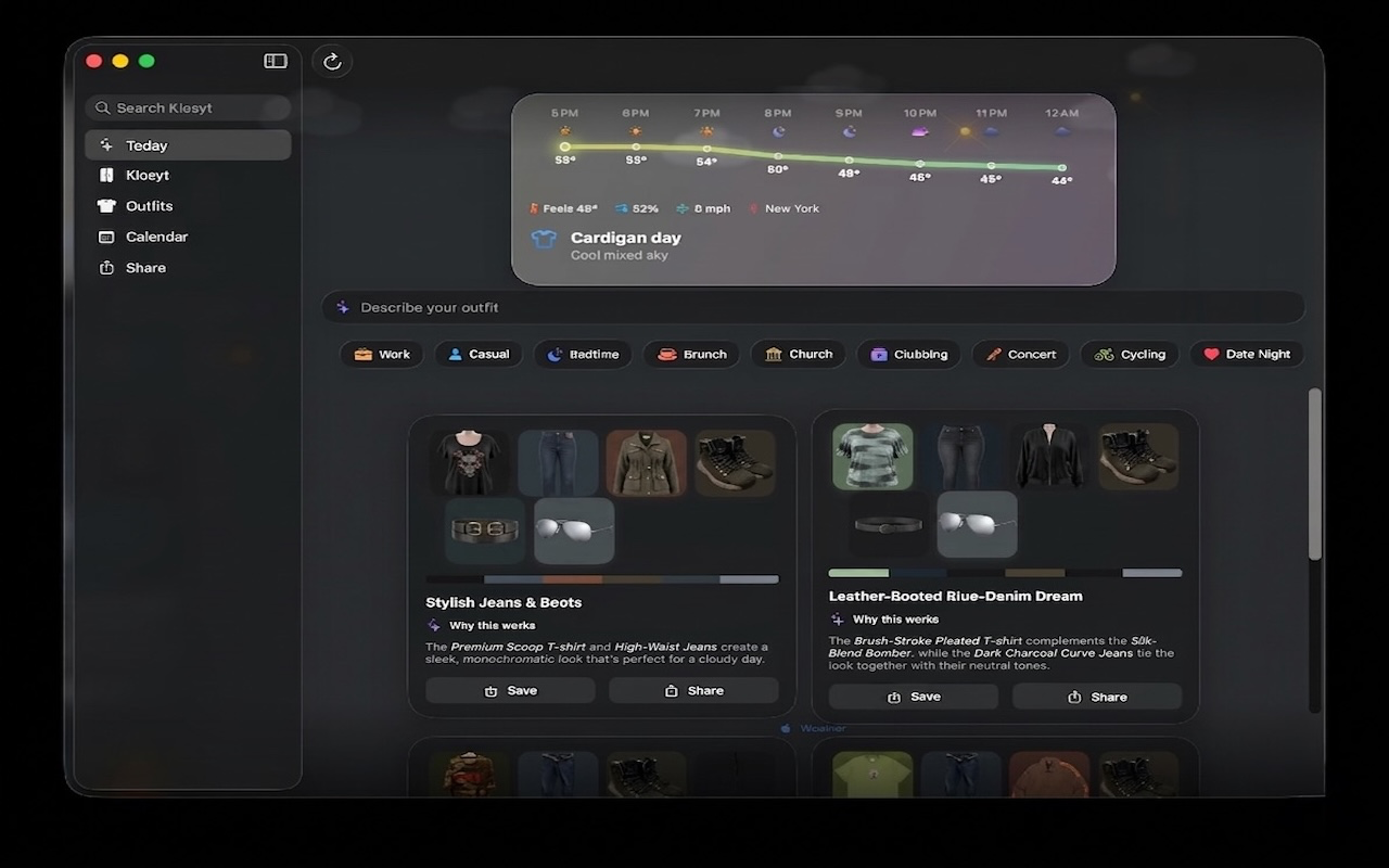 Klosyt: AI Outfit Planner