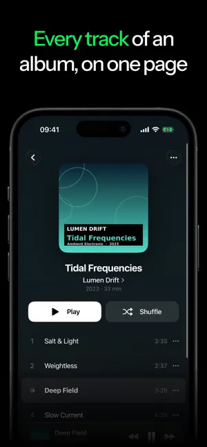 Luma - Offline Music Player screenshot 3