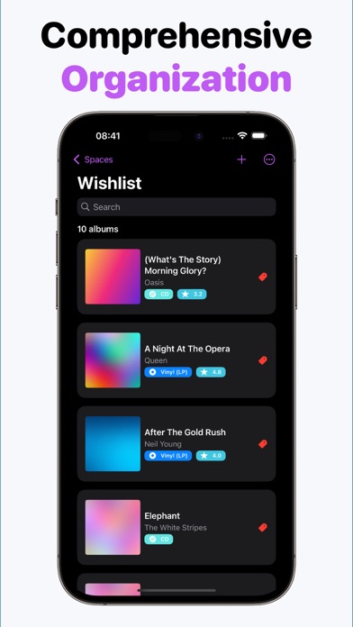Music Tracker: Vinyl and CDs Screenshot