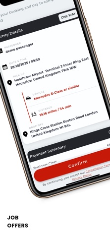 Ajkcoachhire screenshot