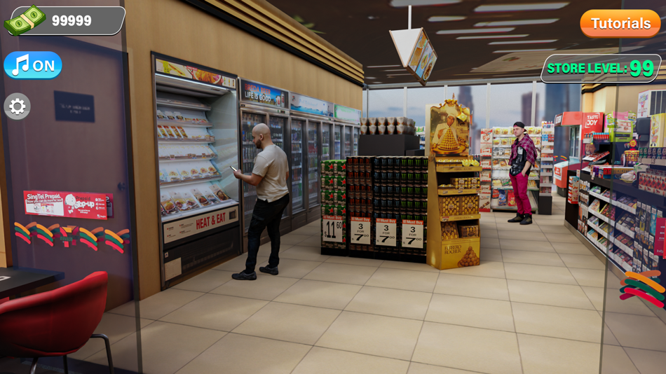 #2. Supermarket Store Manager Game (iOS) 由: Muhammad Anas Habib