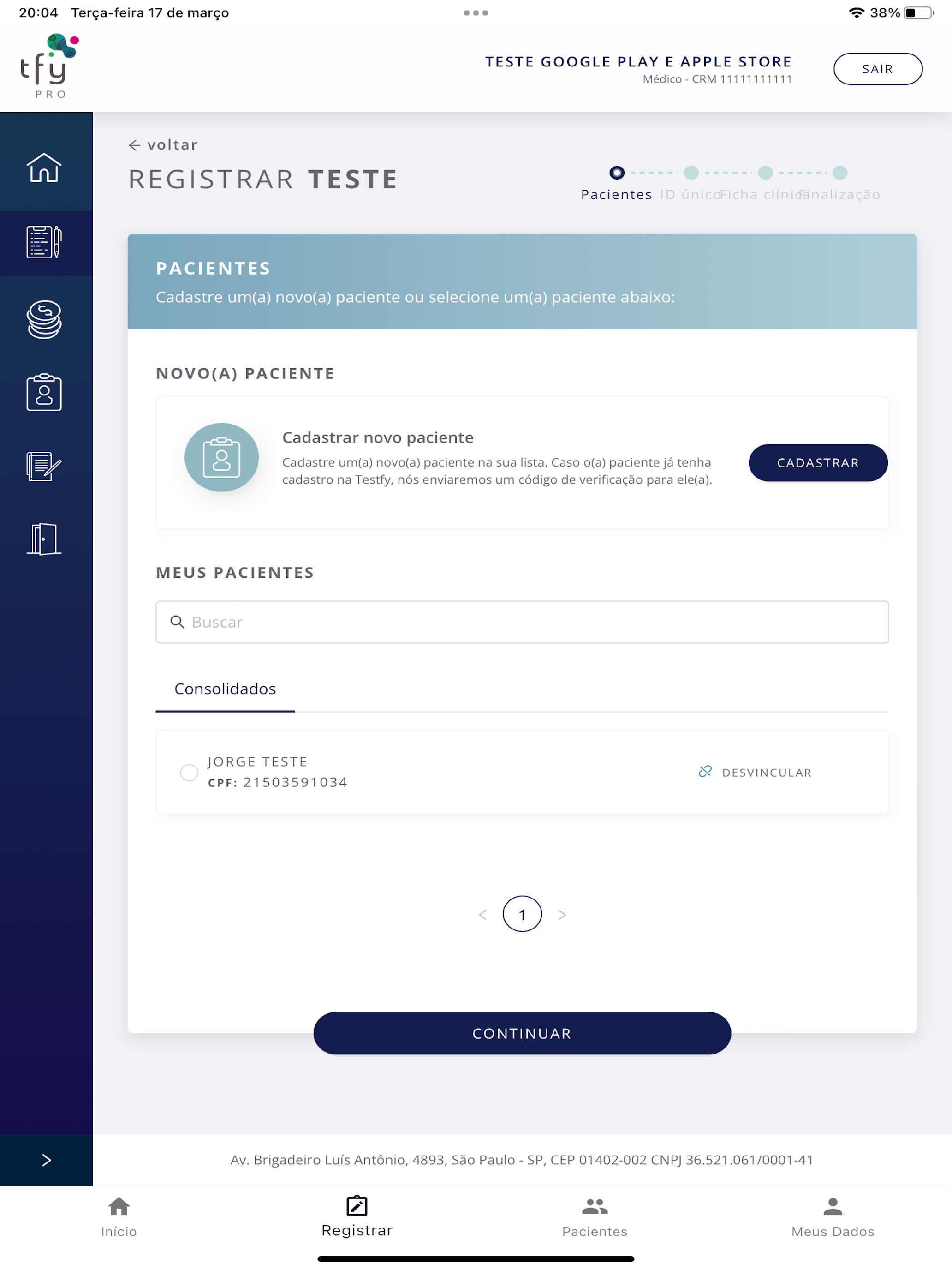 Testfy Pro