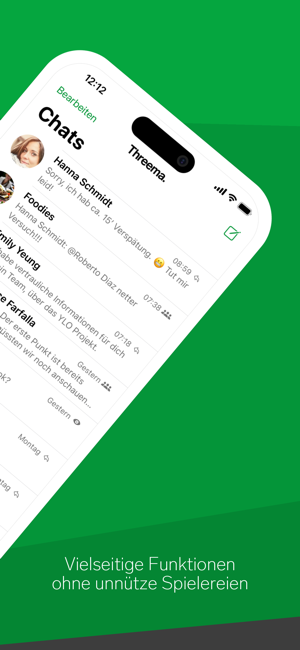 ?Threema. Der sichere Messenger Screenshot