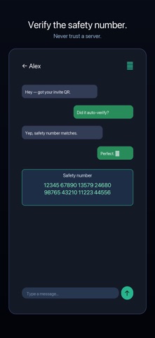 Cipher：零服务器加密聊天 screenshot