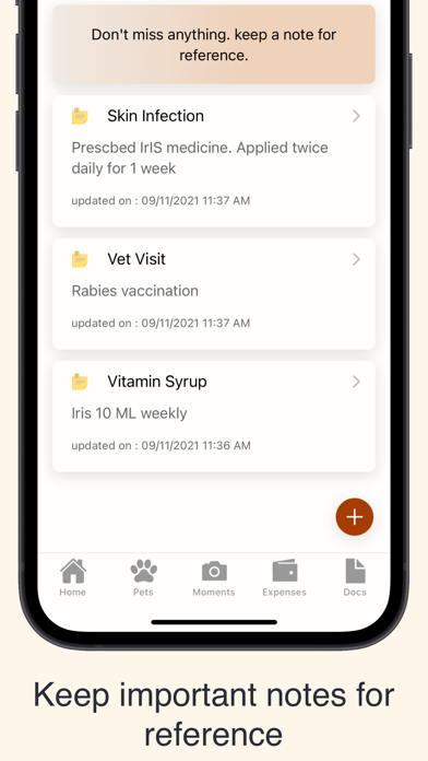 Dog, Cat Tracker - PetNoter Screenshot