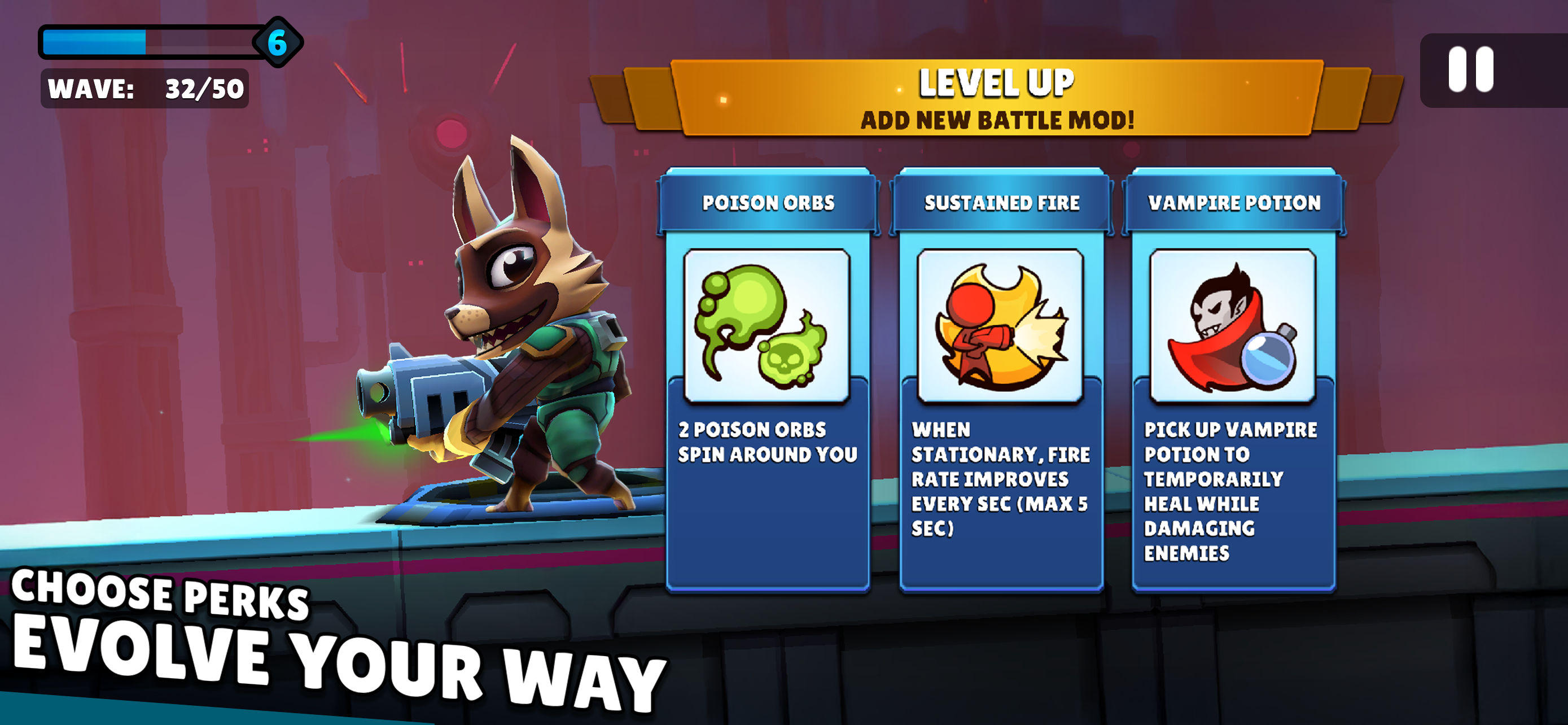 Autogun Heroes: Run and Gun