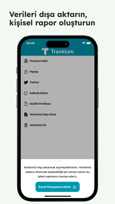 Birikim Takip - Trackium Screenshot