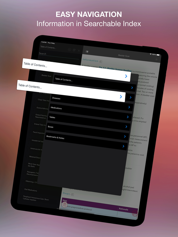 Nursing Skills & Procedures iPad screenshot 5 - Medical app