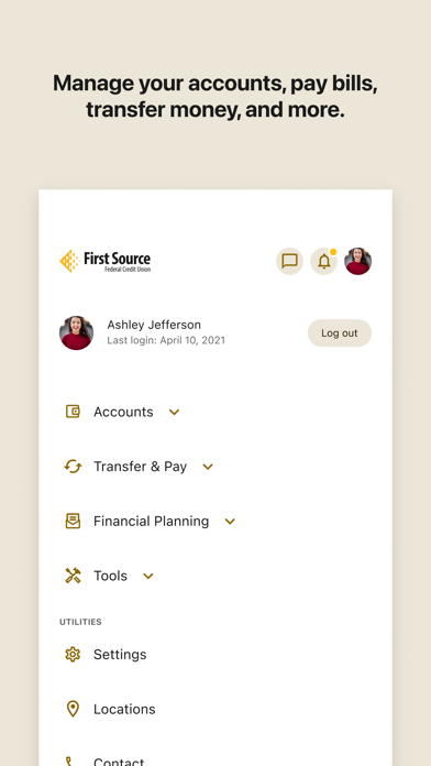 First Source iPhone screenshot 5 - Finance app