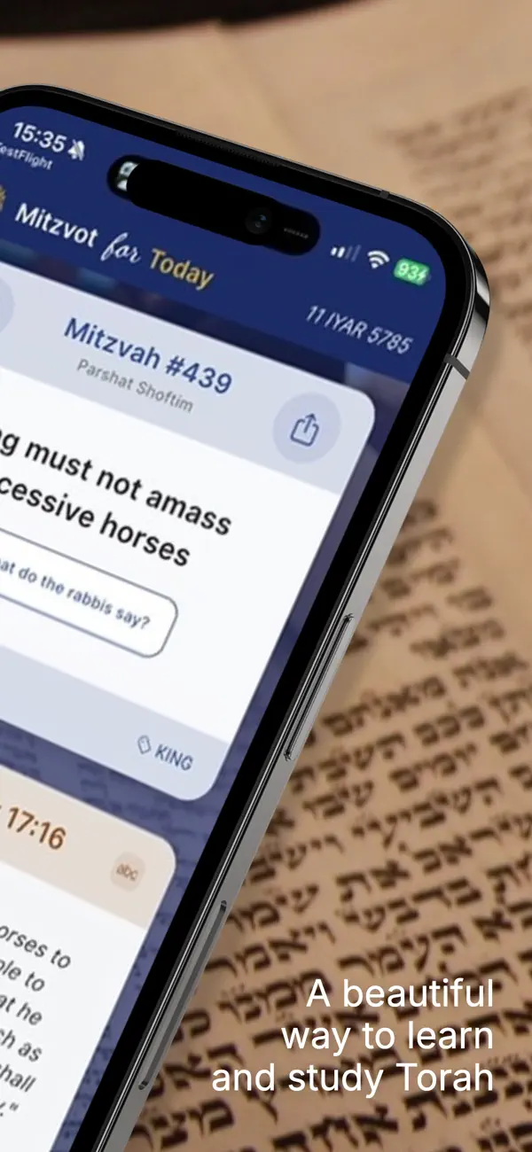 Screenshot #2 pour Mitzvot For Today