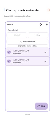 TagWeaver - MP3/FLAC Tagger screenshot 2