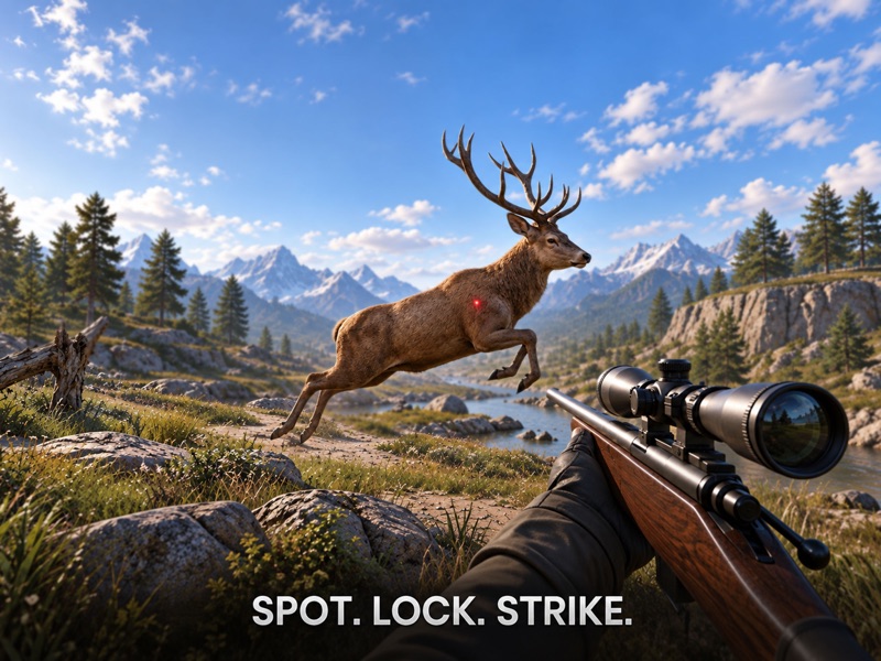 Deer juegos de caza simulador screenshot 9