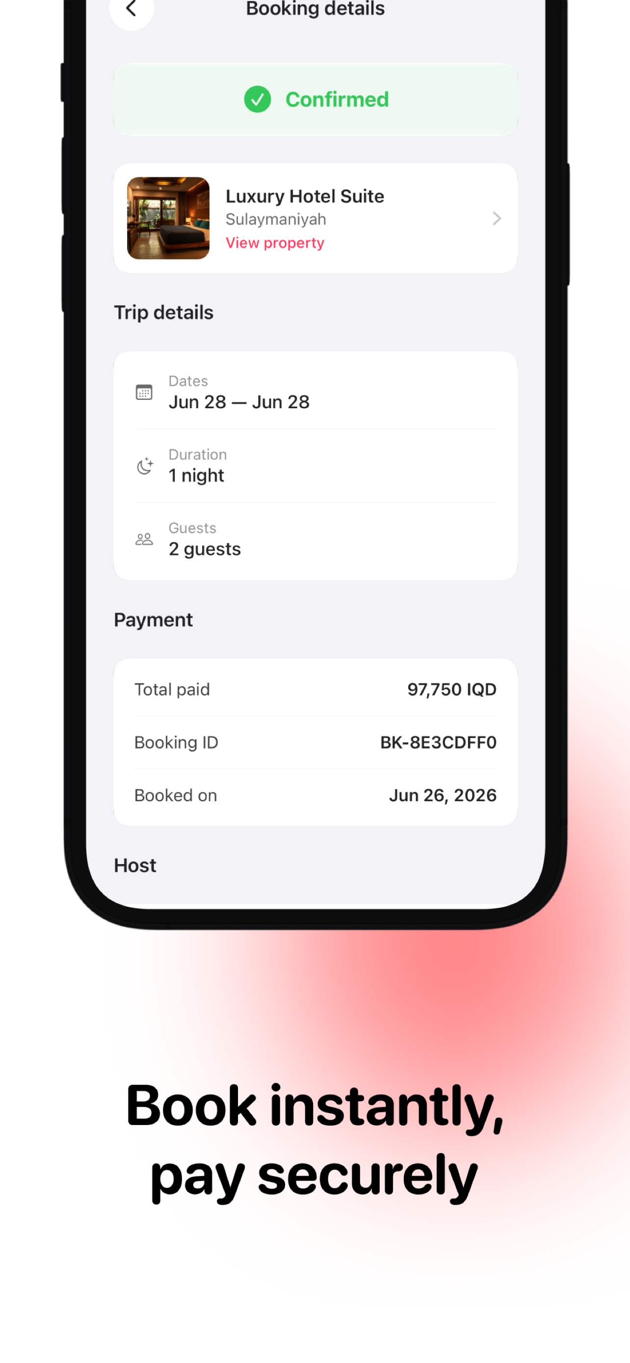 Shada: Book & Stay screenshot 5