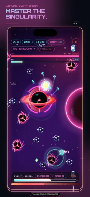 Chaos Core: Orbit Survival screenshot 3
