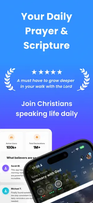 Declare Bible: Daily Prayers screenshot 1