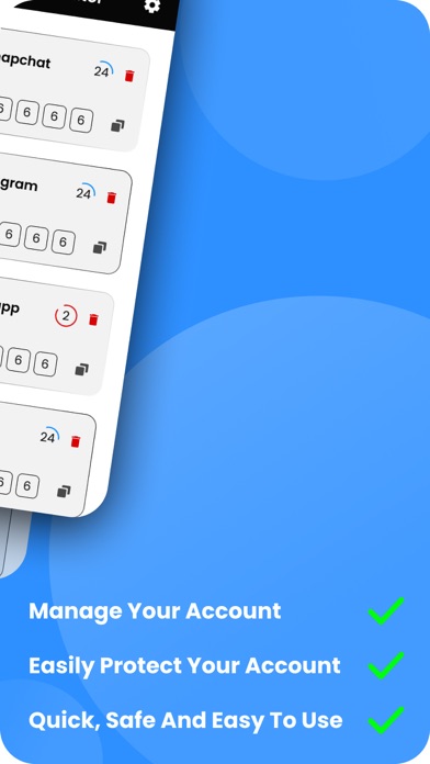 Screenshot #3 pour 2FA & MFA Authenticator App・