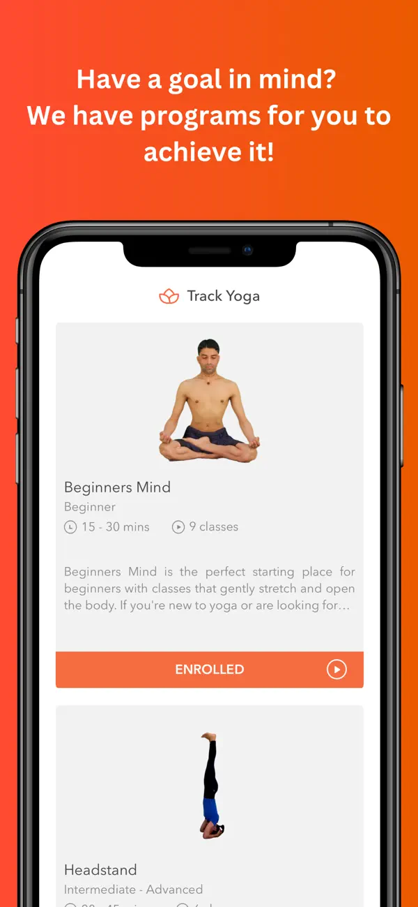 Screenshot #2 pour Track Yoga – A Simple Yoga App