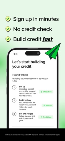 Kikoff: Build Credit Quickly screenshot