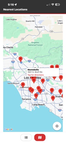 SC Fuels Site Locator iPhone screenshot