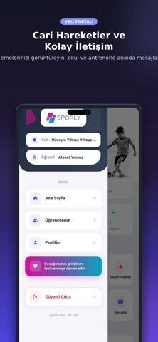 Screenshot 3 of Sporly Veli App