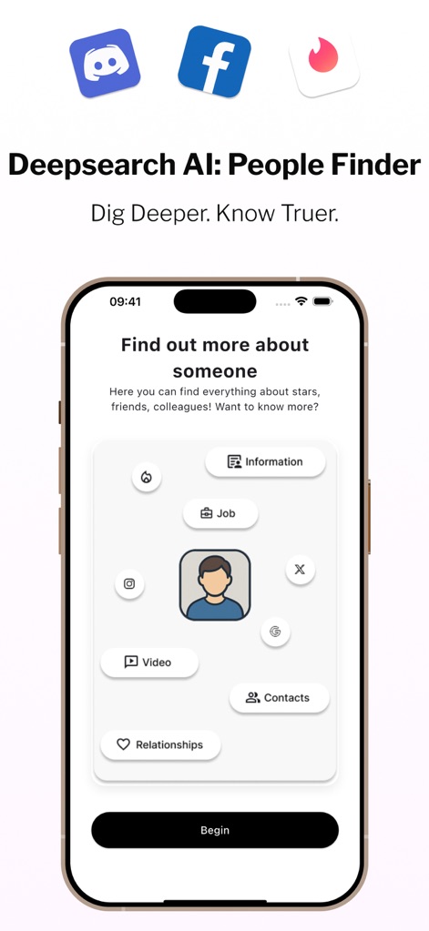 Deepsearch AI: People Finder - Lifestyle App | MWM