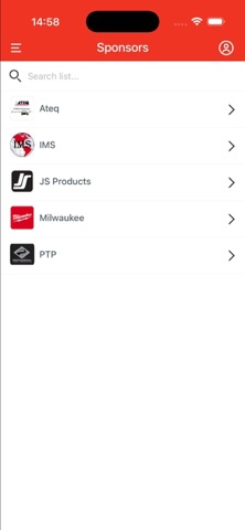 Matco Tools Expo App iPhone screenshot