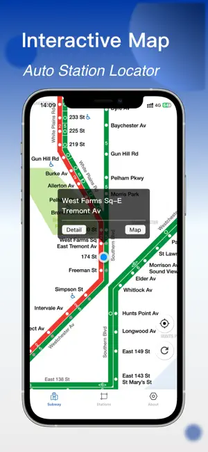 NYC Subway Guide screenshot 1