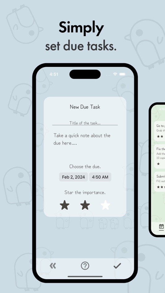 #2. Kigen ~ penguin task tracker (iOS) By: Taito Iikura