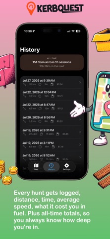 KerbQuest iPhone screenshot