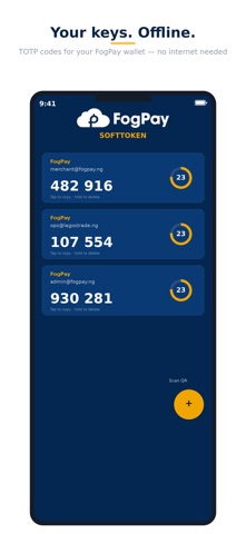 FogPay SoftToken screenshot 1