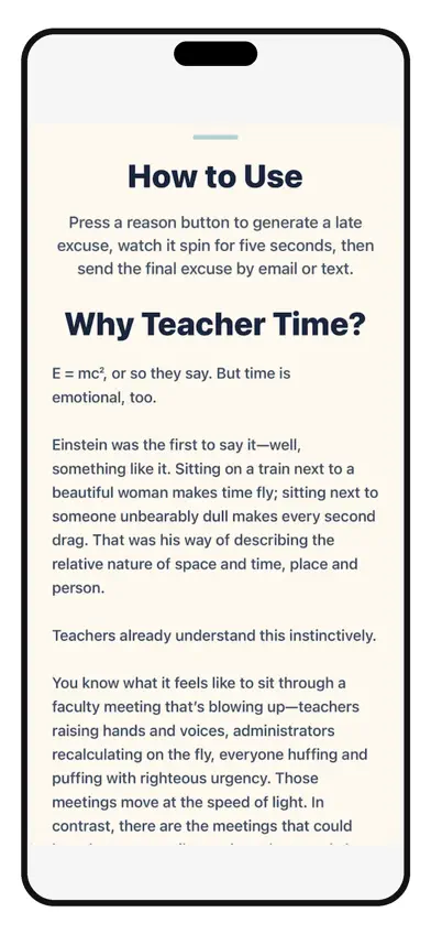 Teacher Time 1.0.2 screenshot 4
