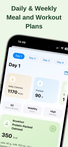 Daily Meal Planner: AI Chat screenshot