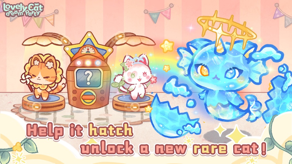 #2. lovely cat dream party (iOS) Podle: Xiamen Yiju Network Technology Company Limited