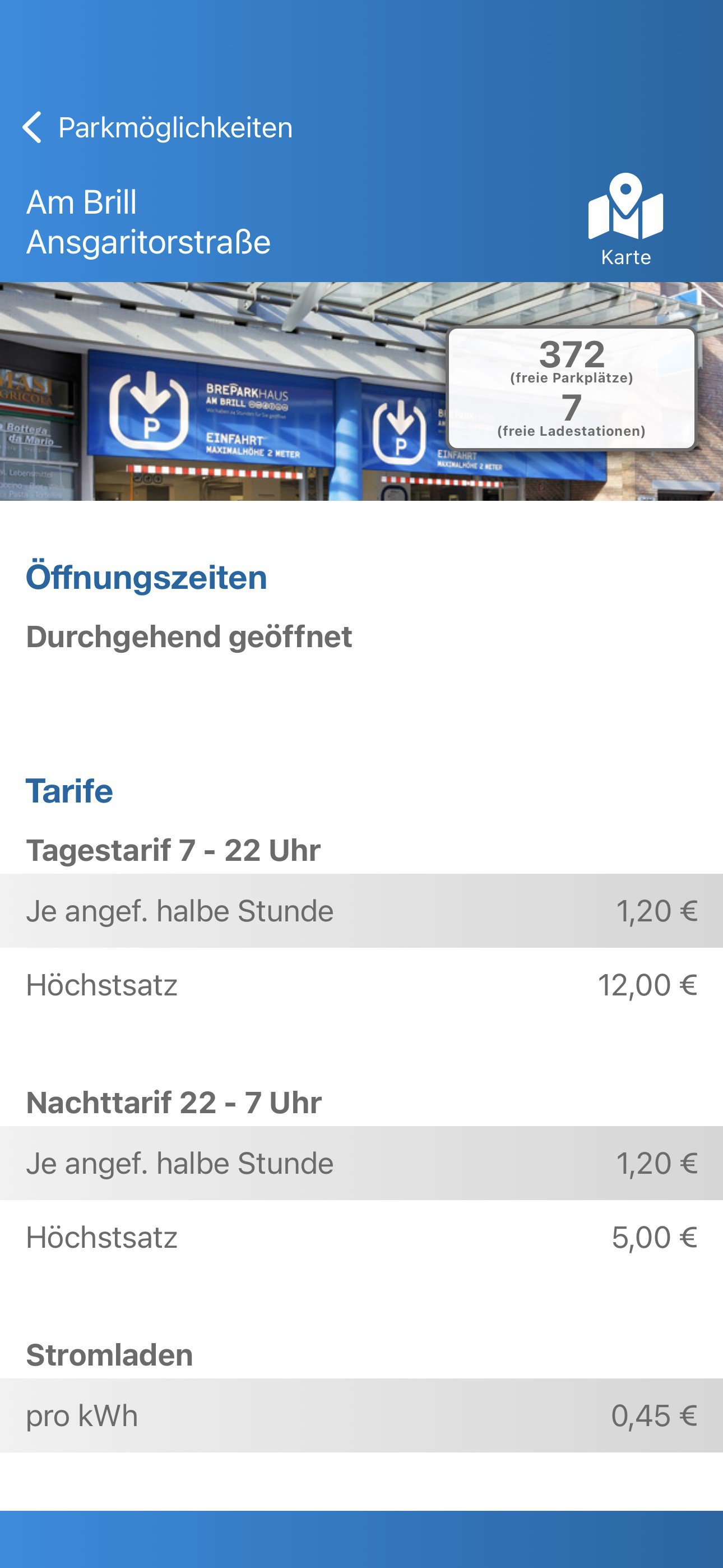 BREPARK-App screenshot 2