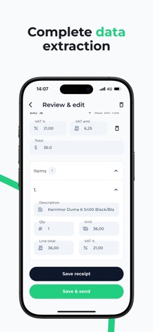 EzyFin: Scan Receipts screenshot