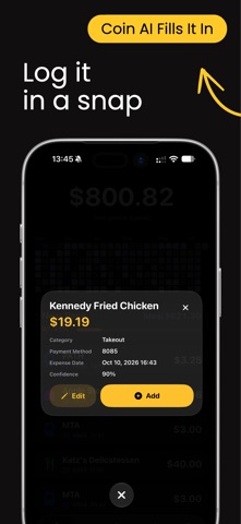 ohmycoin-AI Spending Tracker Screenshot 5 of 8