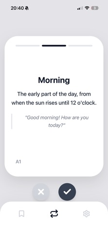 LingoSwipe screenshot