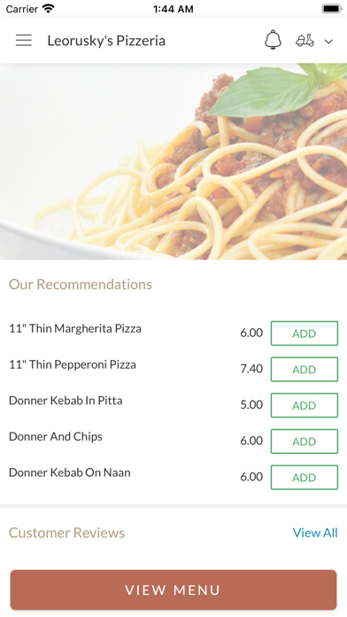 Screenshot #2 pour Leoruskys Pizzeria