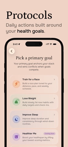Tempo: AI Health Assistant iPhone screenshot