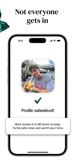 Turtle: Slow Dating App & Chat iPhone Ekran Görüntüsü 4