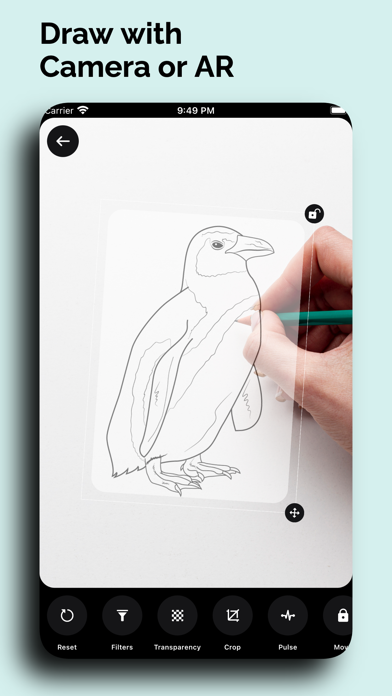 Painter Eye: AR Canvas Creator Screenshot 4 - AppWisp.com Painter Eye: AR Canvas Creator Screenshot 4 - AppWisp.com