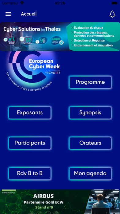 EUROPEAN CYBER WEEK Screenshot
