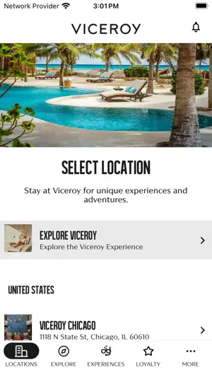 Viceroy Hotels screenshot 1