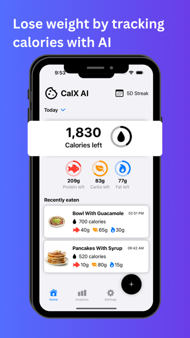 my cal ai calorie tracker Screenshot