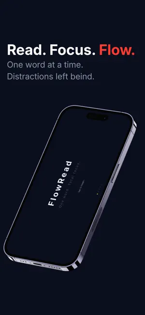 FlowRead: RSVP Reader screenshot 1