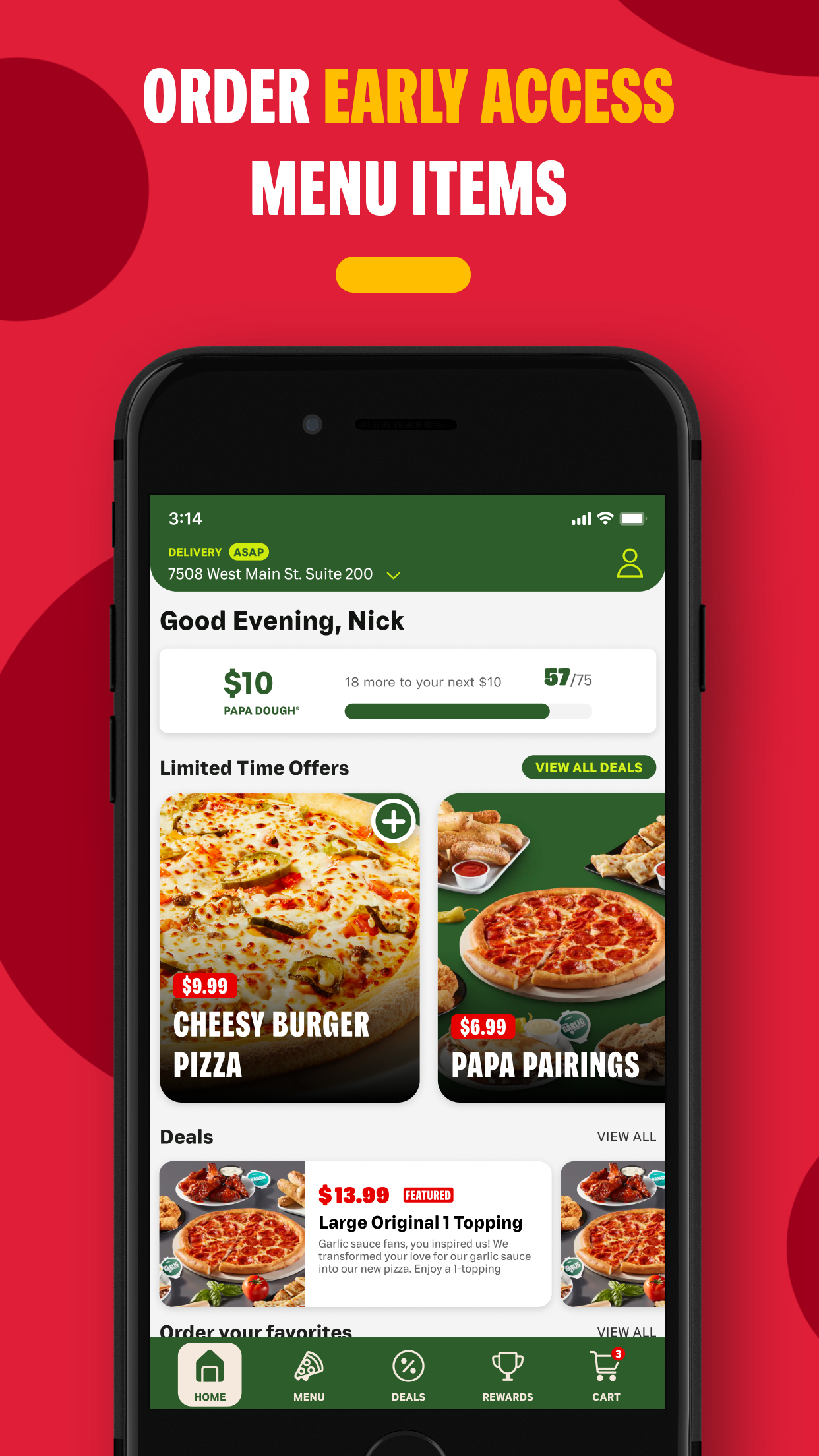 Papa Johns Pizza & Delivery screenshot 5